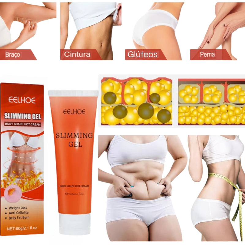 Gel modelador Slimming turbo