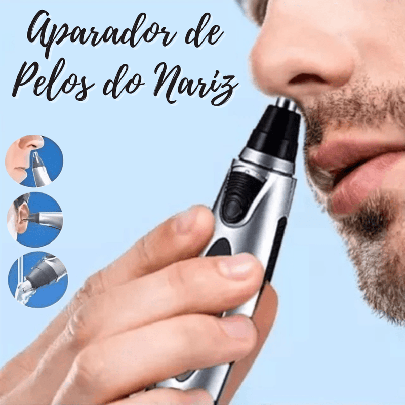 Aparador de Pelos do Nariz para Homens